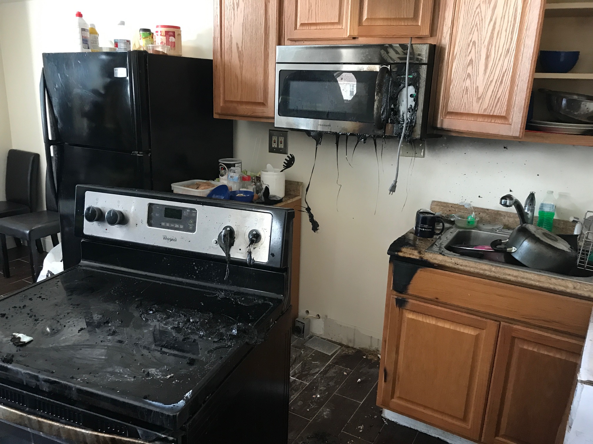 Kitchen Fire Doused