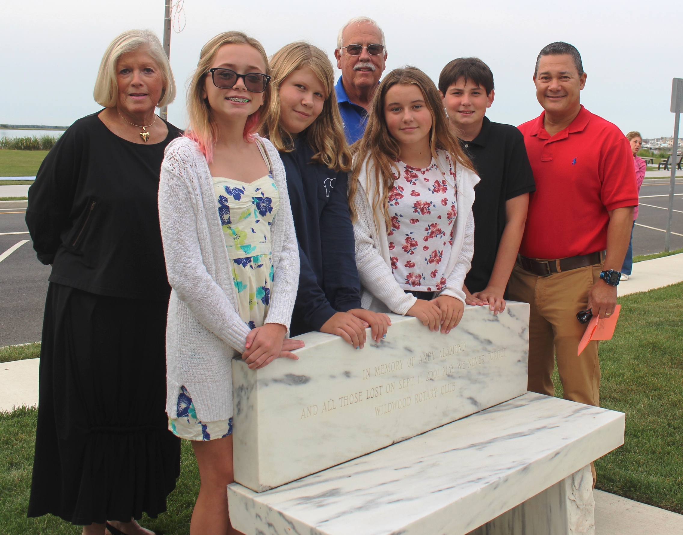 Crest Memorial Elementary School students