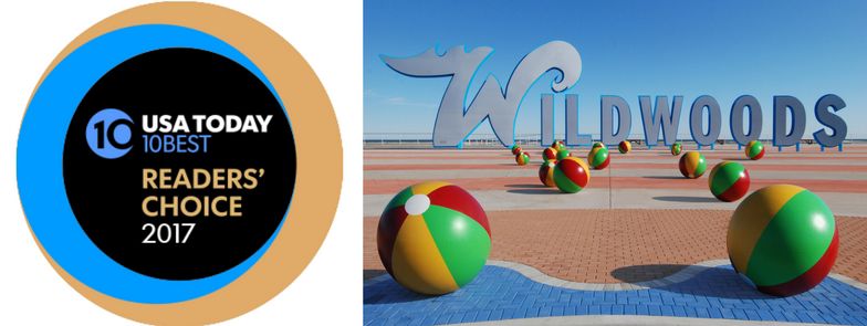 The Wildwoods Boardwalk Nominated As Best New Jersey Attraction in  USA Today’s 10Best Reader’s Choice Awards Contest