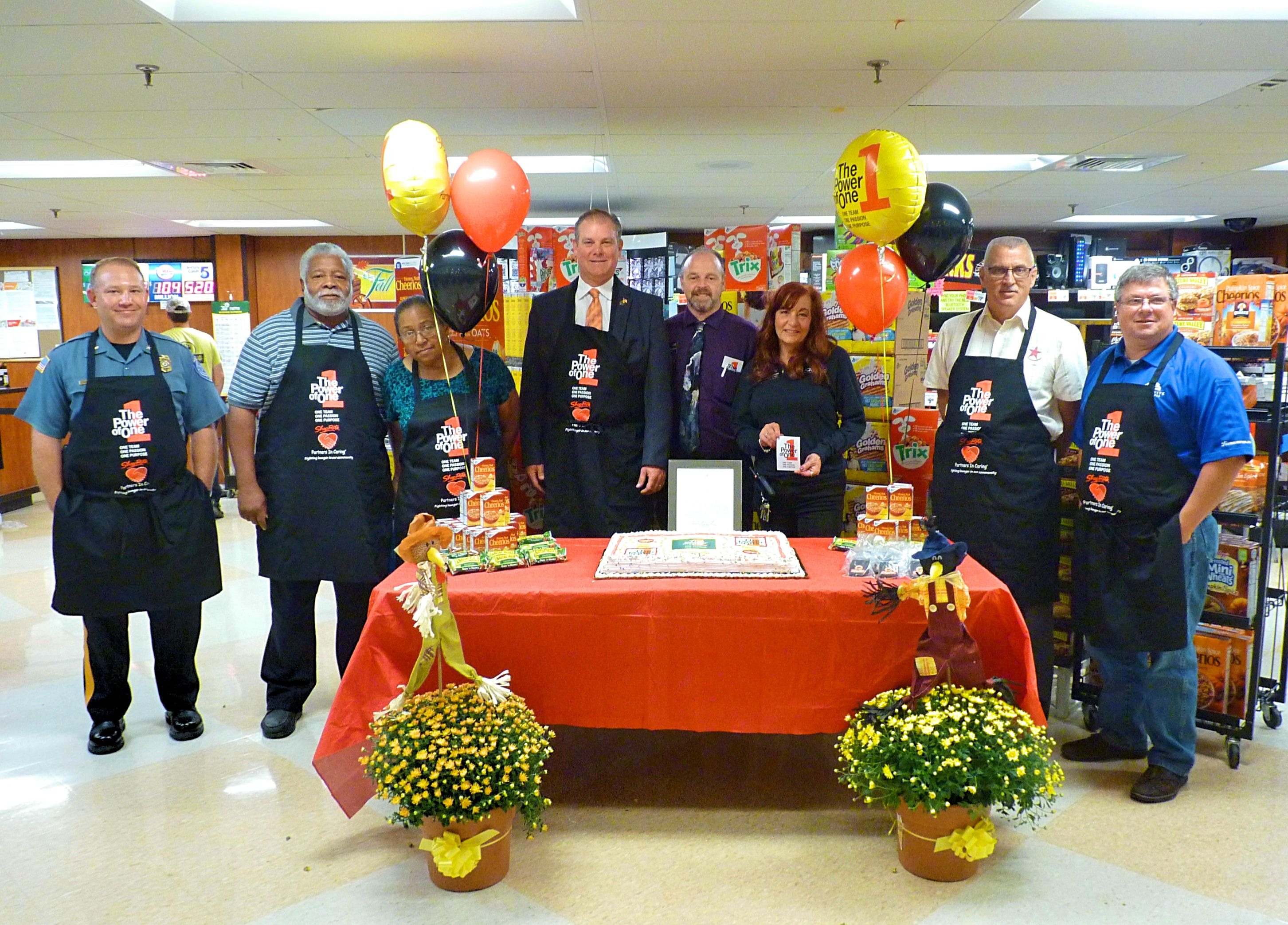 Local community leaders and dignitaries come together for ShopRite’s ‘Help Bag Hunger’ day