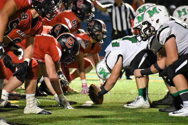 Ocean City faced rival Mainland Regional in Friday night homecoming action. The Red Raiders won 34-16 at Carey Stadium.