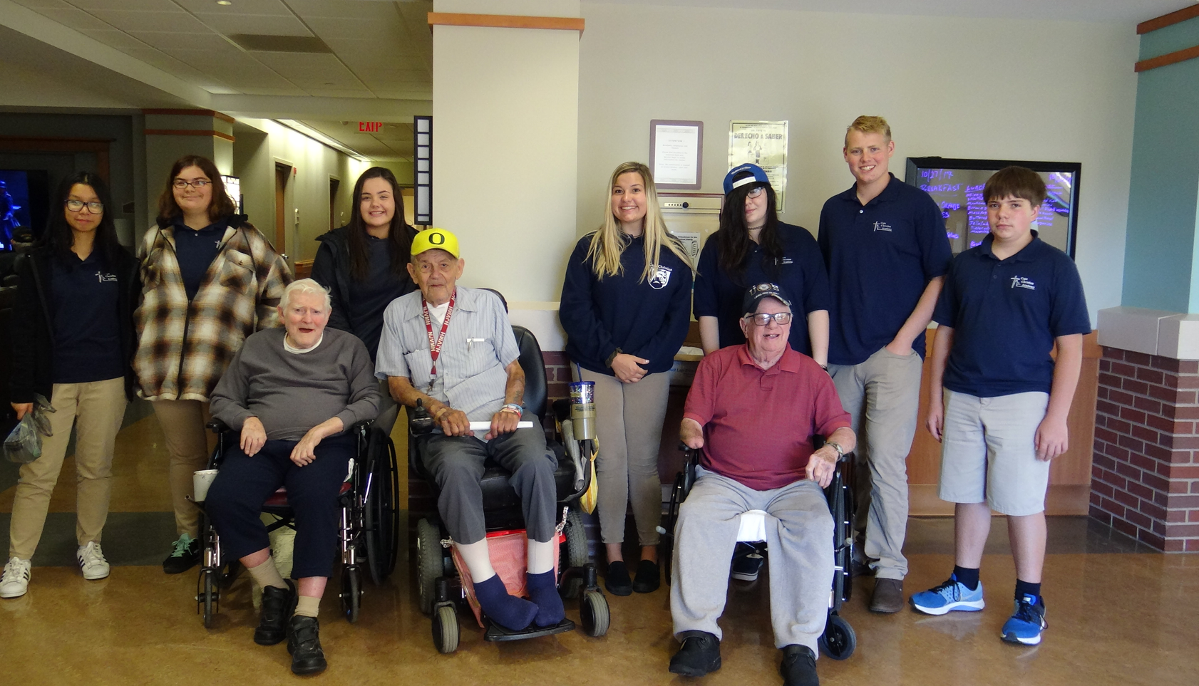 Cape Christian Academy Visits Local Veterans