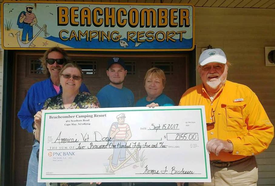 Beachcomber Donates Over $2