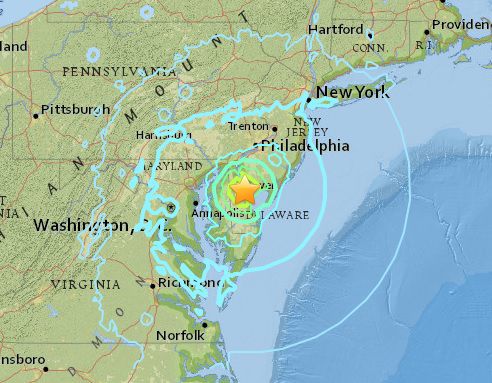 Earthquake Rattles Region