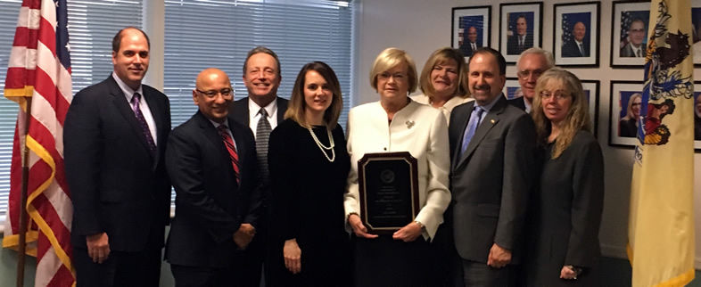 New Jersey State Board of Education (NJSBOE) Recognition Ceremony Dec. 6 honored the 2018 New Jersey Superintendent of the Year