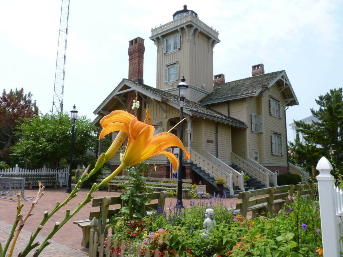 Hereford Inlet Lighthouse. 