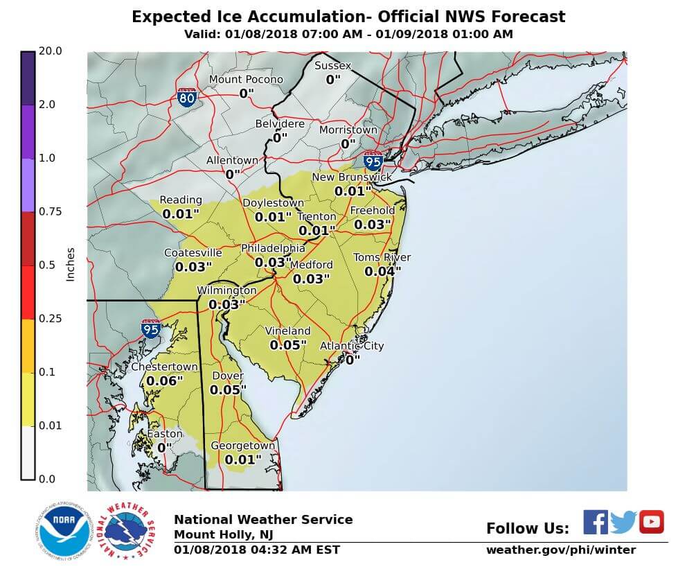 Cape Faces Wintry Mix