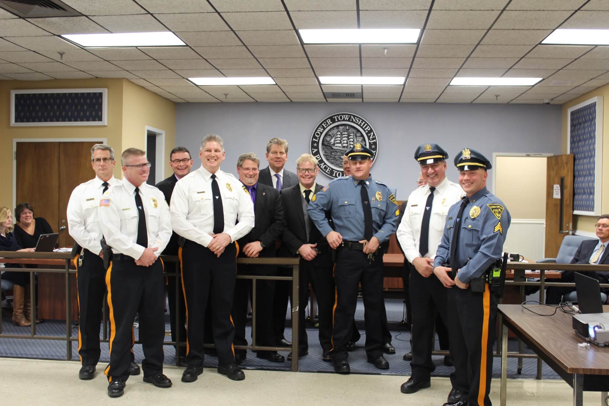 Lower Township Police Department Promotes Five Officers