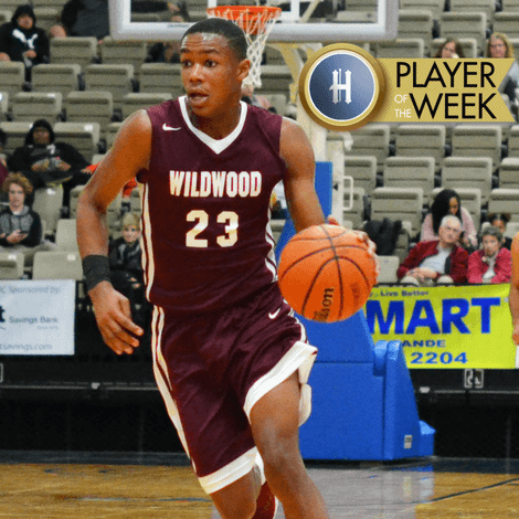 Kyion Flanders of Wildwood High School.