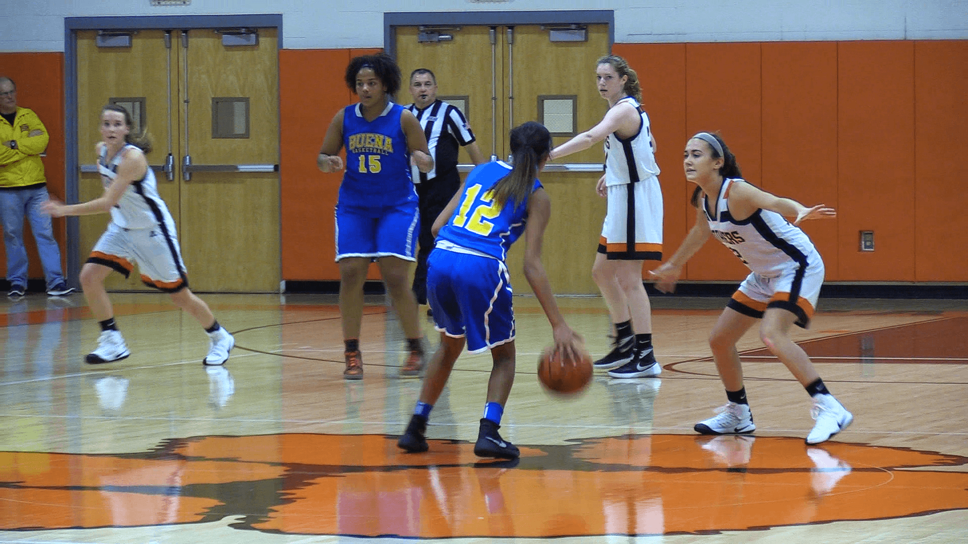 The Middle Township girls basketball team hosted Buena Regional on Jan. 12 and won