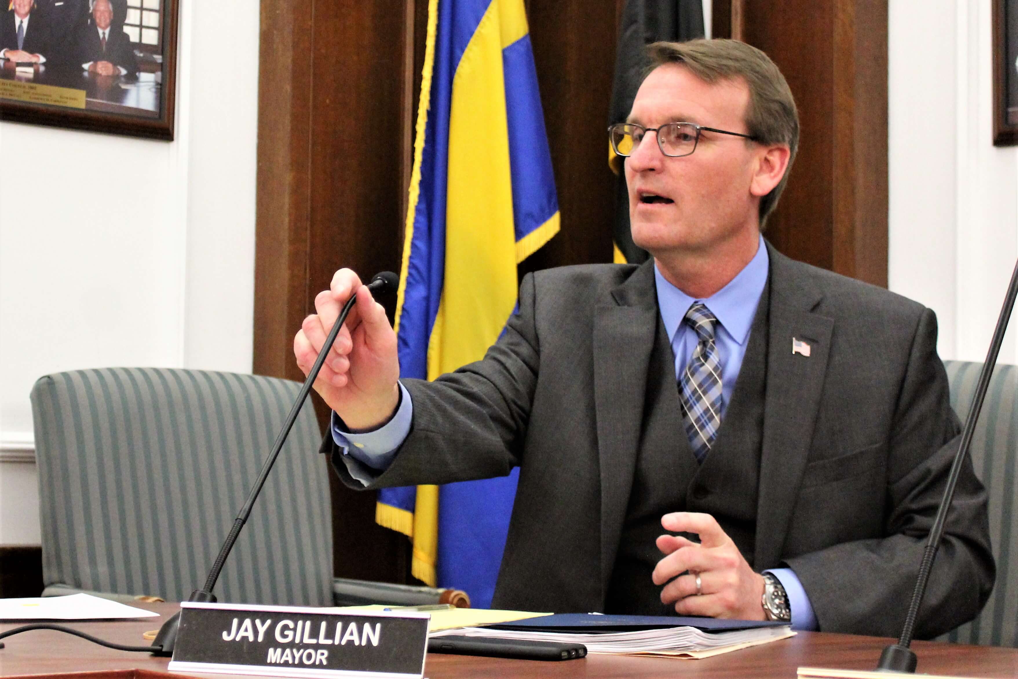 Mayor Jay Gillian.