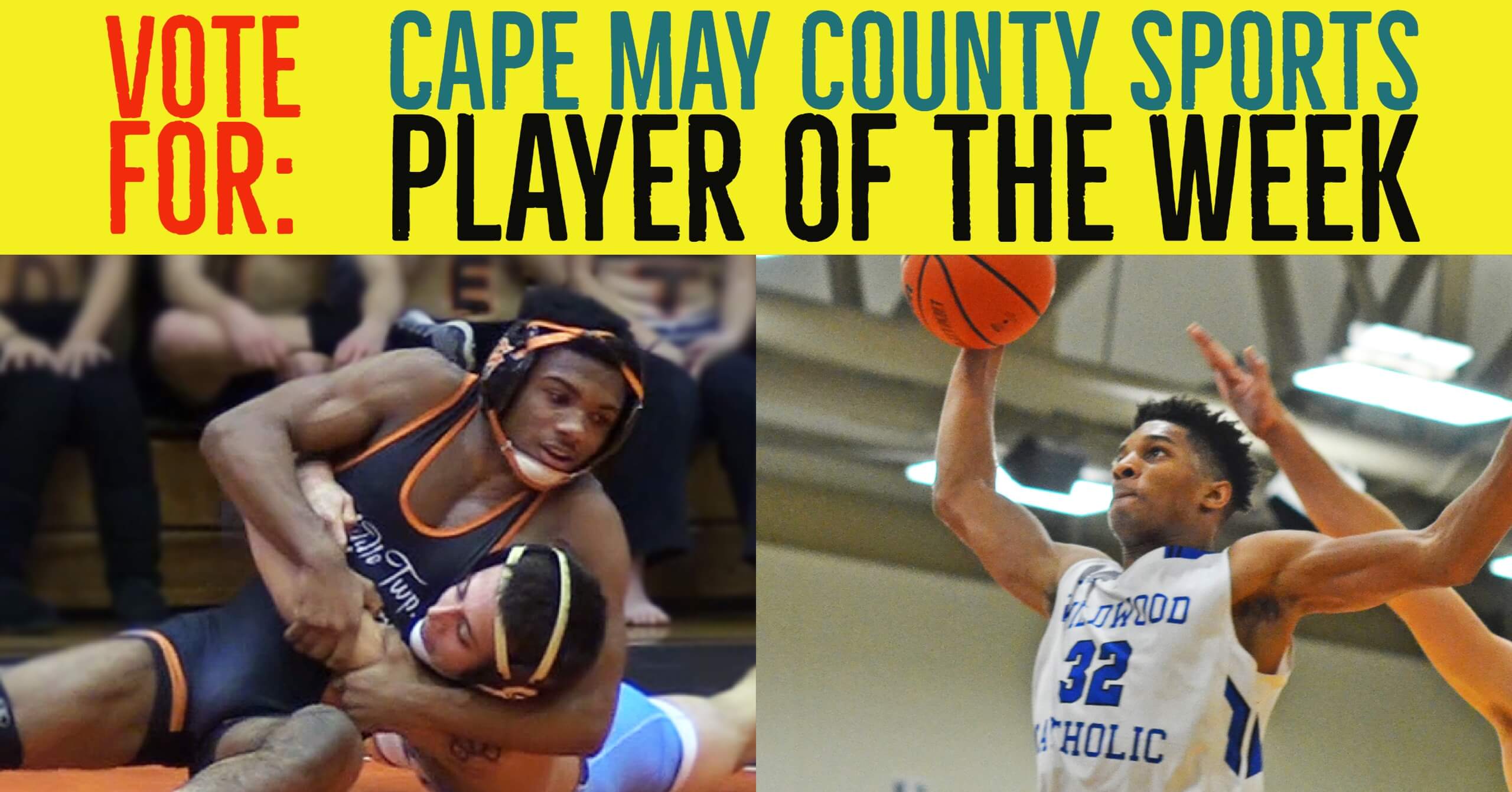 Player of the Week contenders: Romeo Rodriguez of Middle Township vs. Taj Thweatt of Wildwood Catholic.