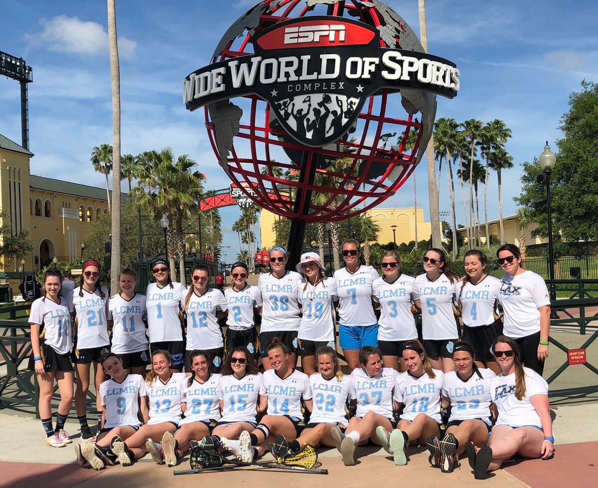 The Lower Cape May girls lacrosse team began their season at the Wide World of Sports Complex in Orlando