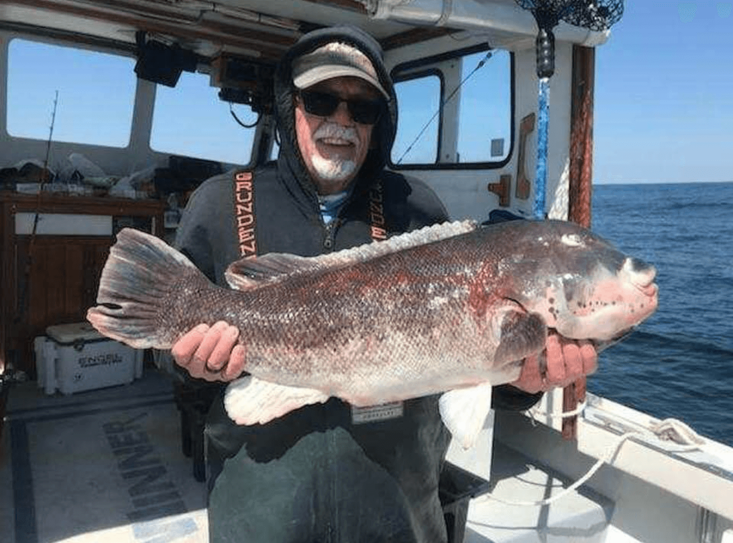 Ron McClelland and his 33-inch