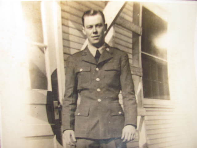 Louis Bishop was a cook in the 44th Infantry Division of the 7th Army during World War II.