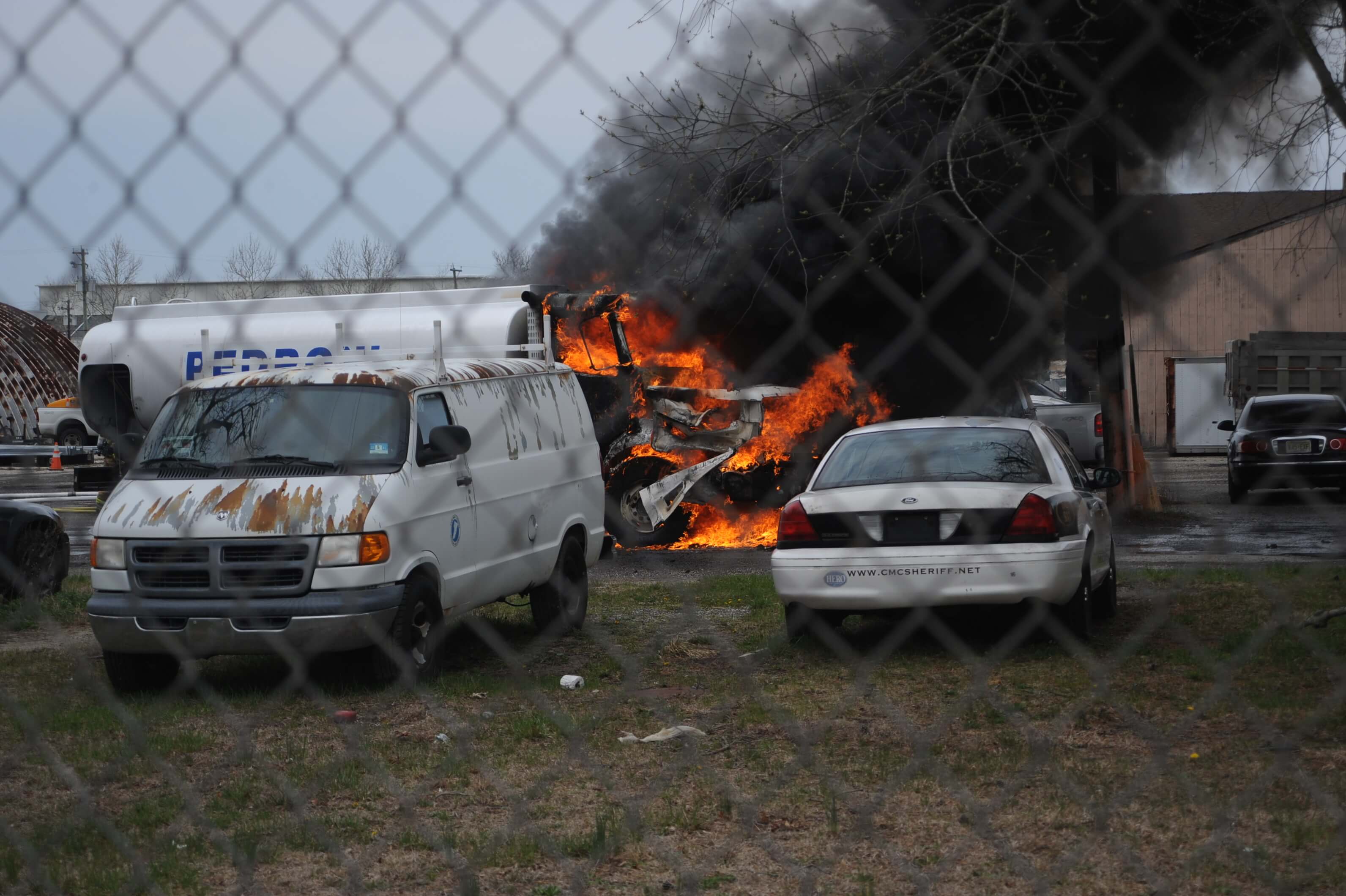 Fuel Tanker Ignites at Co. Airport Facility