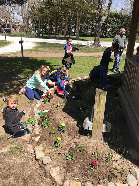 West Cape May Cub Scout Pack 73 Scouts are Mid-Atlantic Center for the Arts & Humanities (MAC) Volunteers of the Month for June