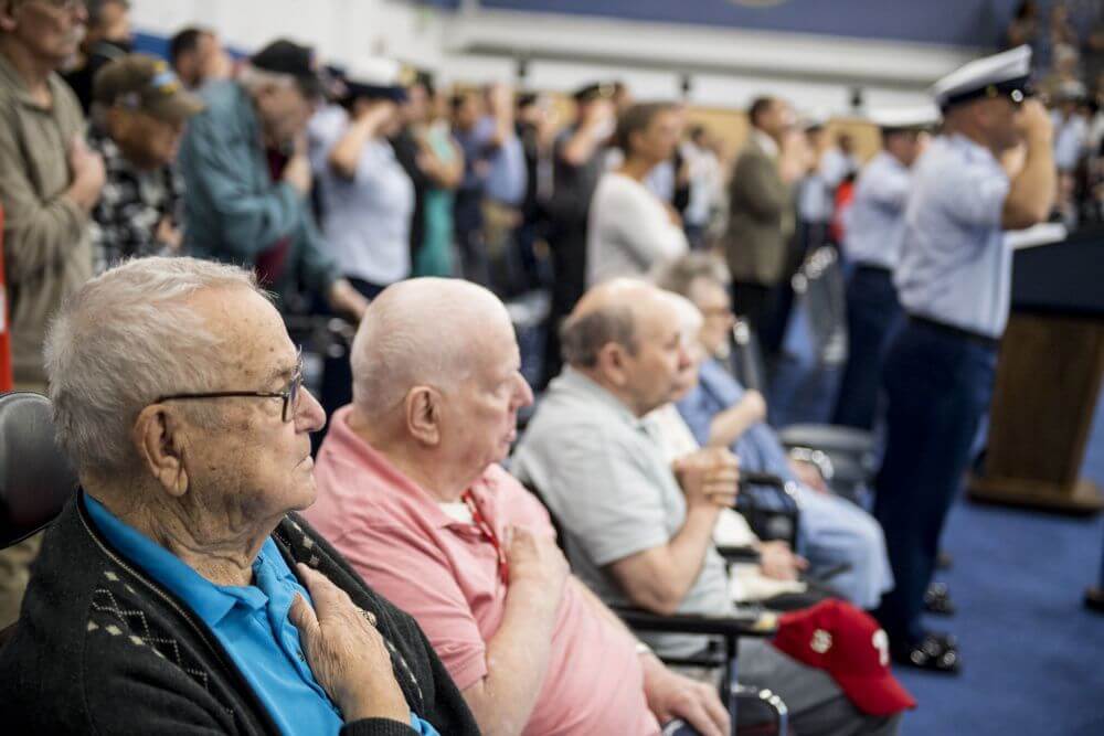 Local Veterans Visit USCG Training Center