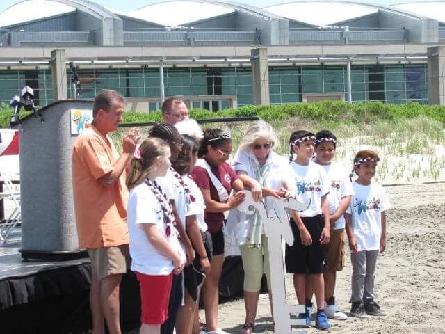 Unlocking the ocean is Wildwood Mayor Ernie Troiano