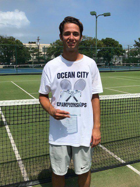 Men's Open Singles Champion Carson Lortz.