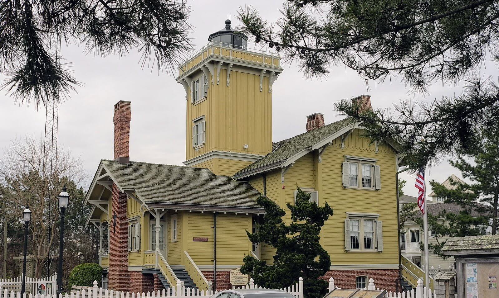Hereford Inlet Lighthouse.