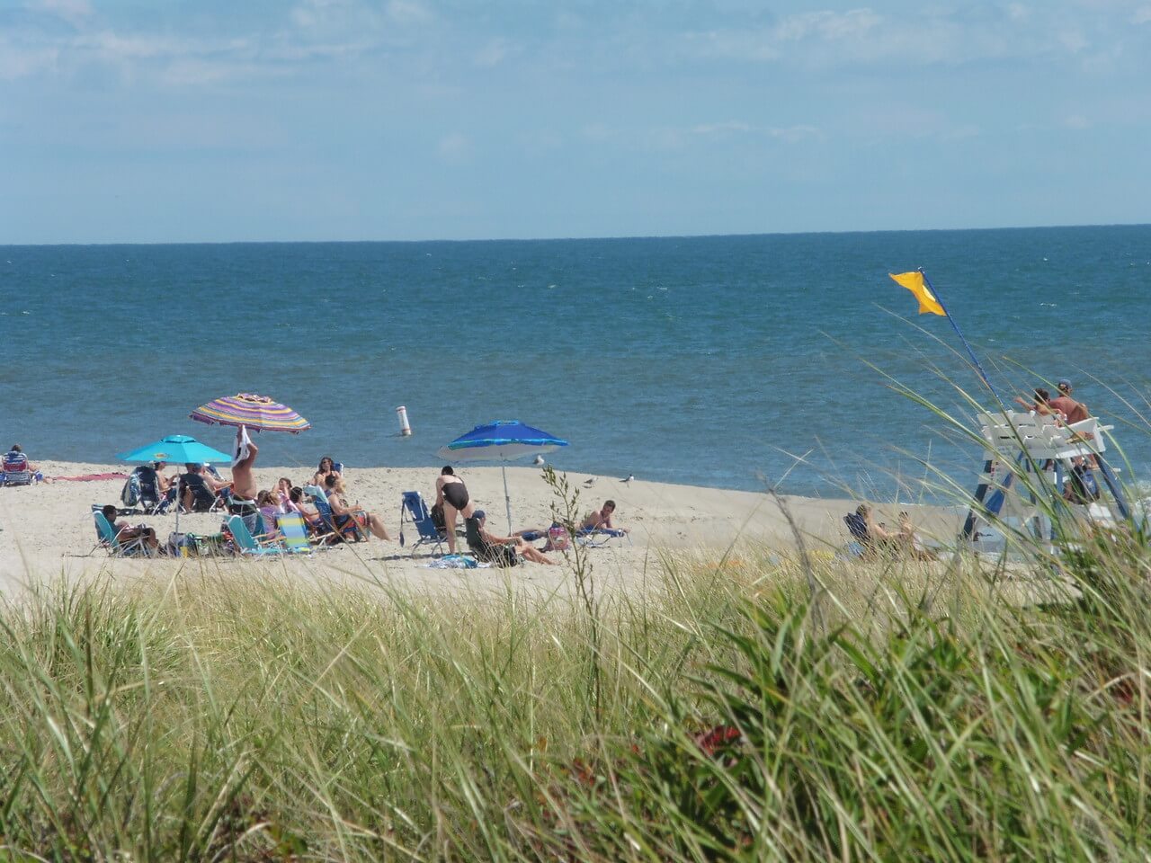 Cape May Point beach.