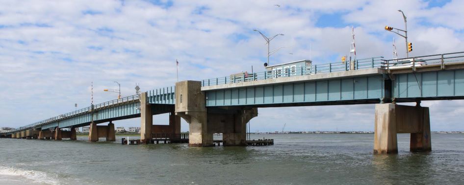 Townsend's Inlet Bridge.