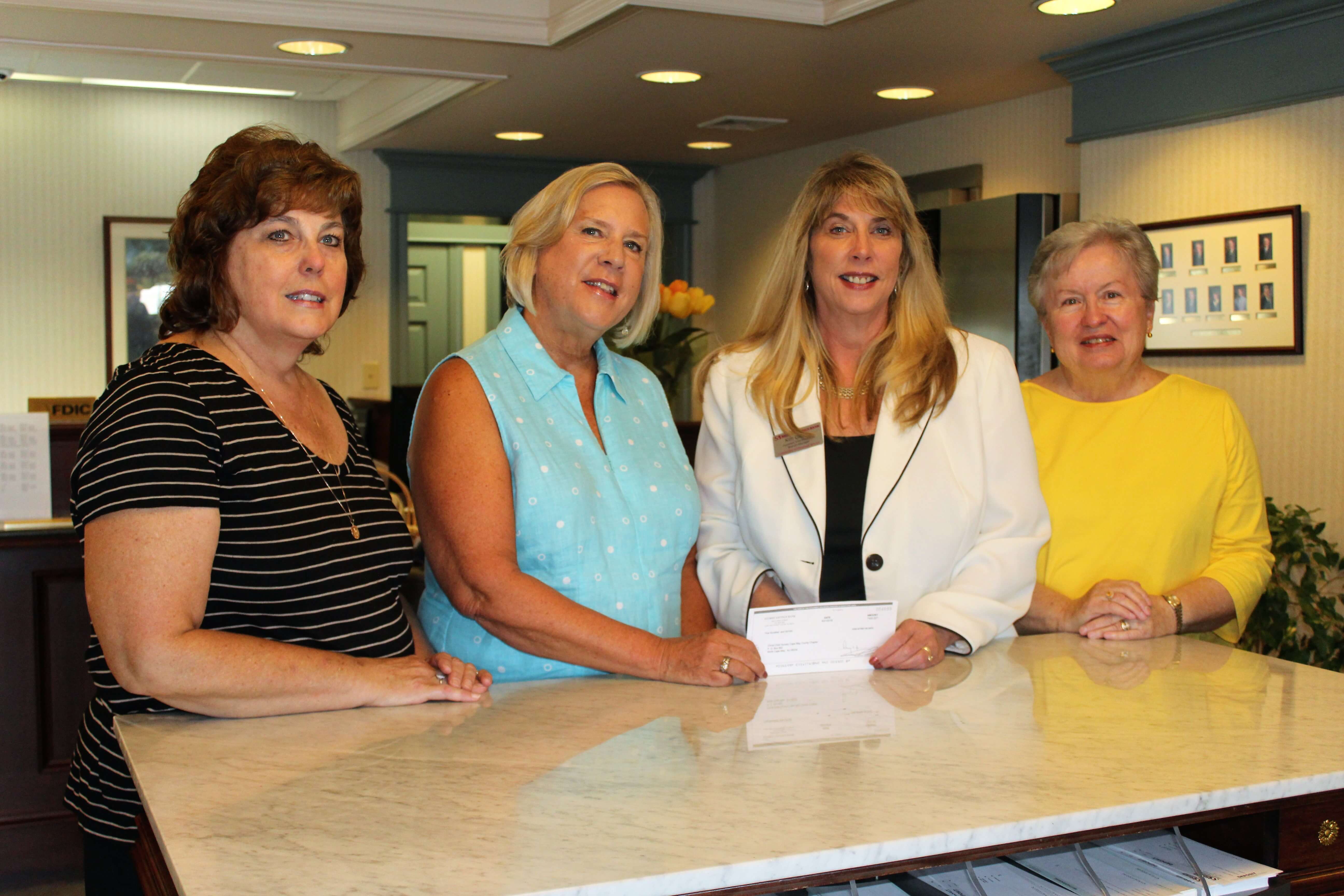 Pictured from left are committee members Linda Hurd and Theresa Sullivan