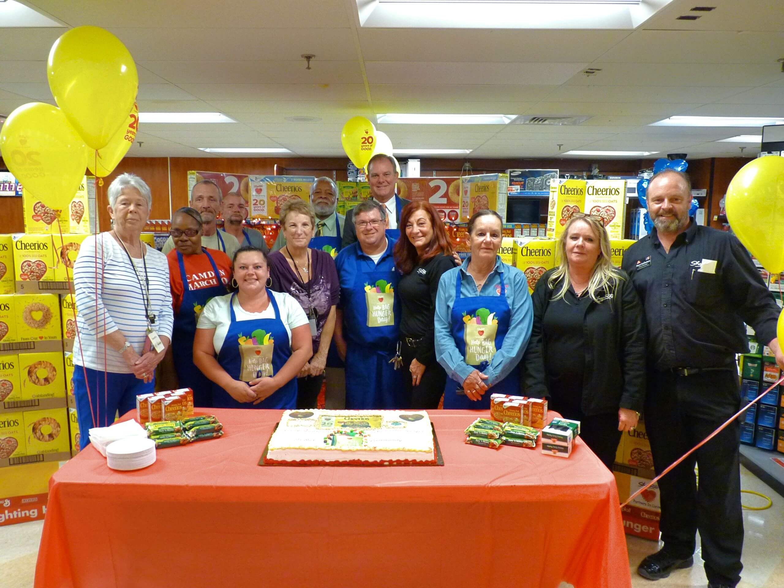 Local community leaders and dignitaries come together for ShopRite’s ‘Help Bag Hunger’ day