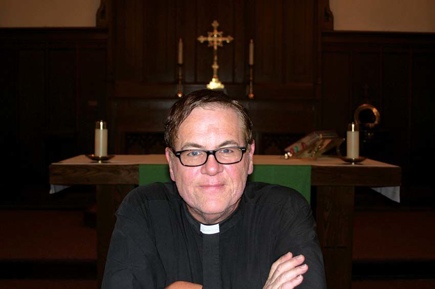Rev. James Jacob will be installed Sept. 16 as pastor of Holy Trinity Lutheran Church