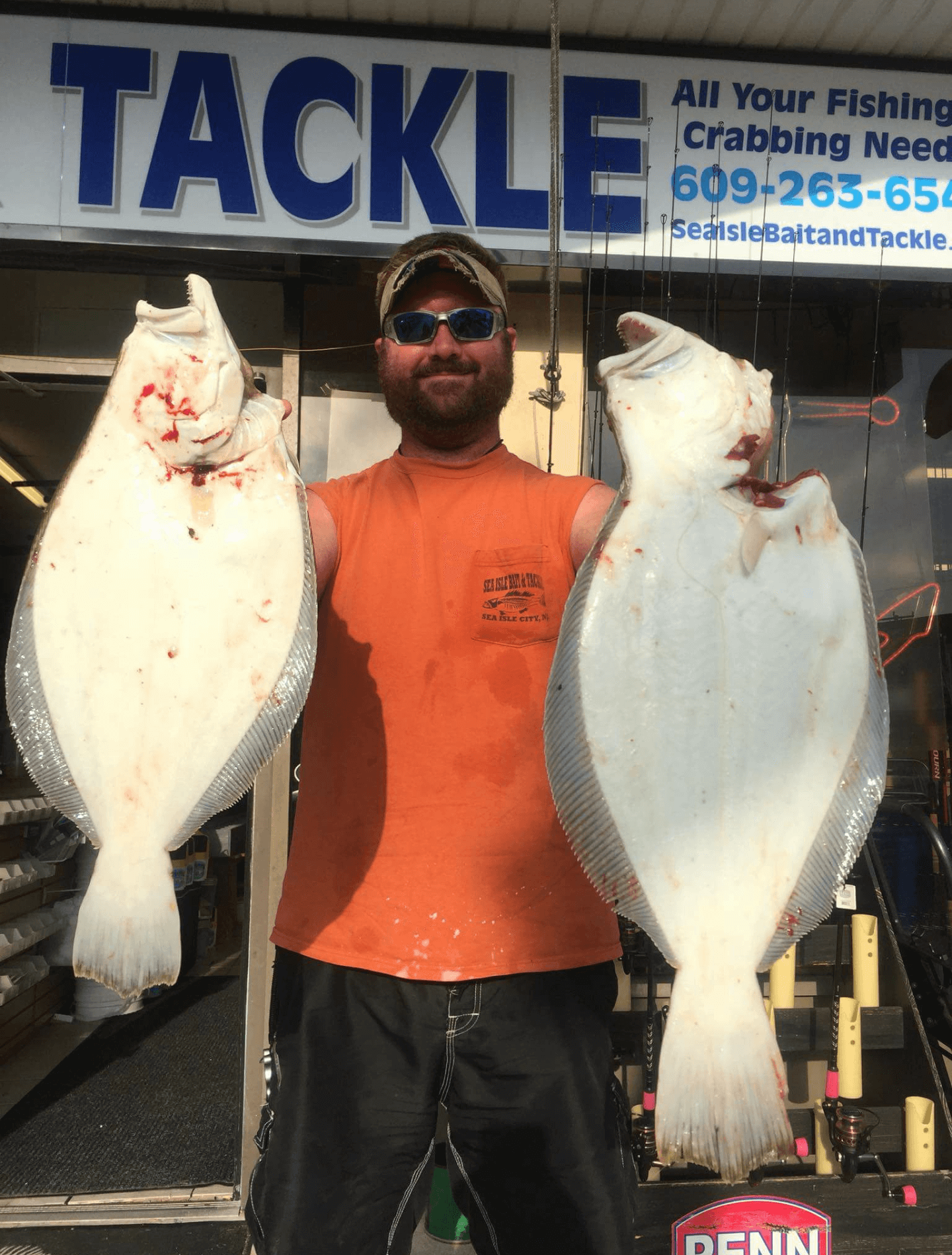 Two nice flounder