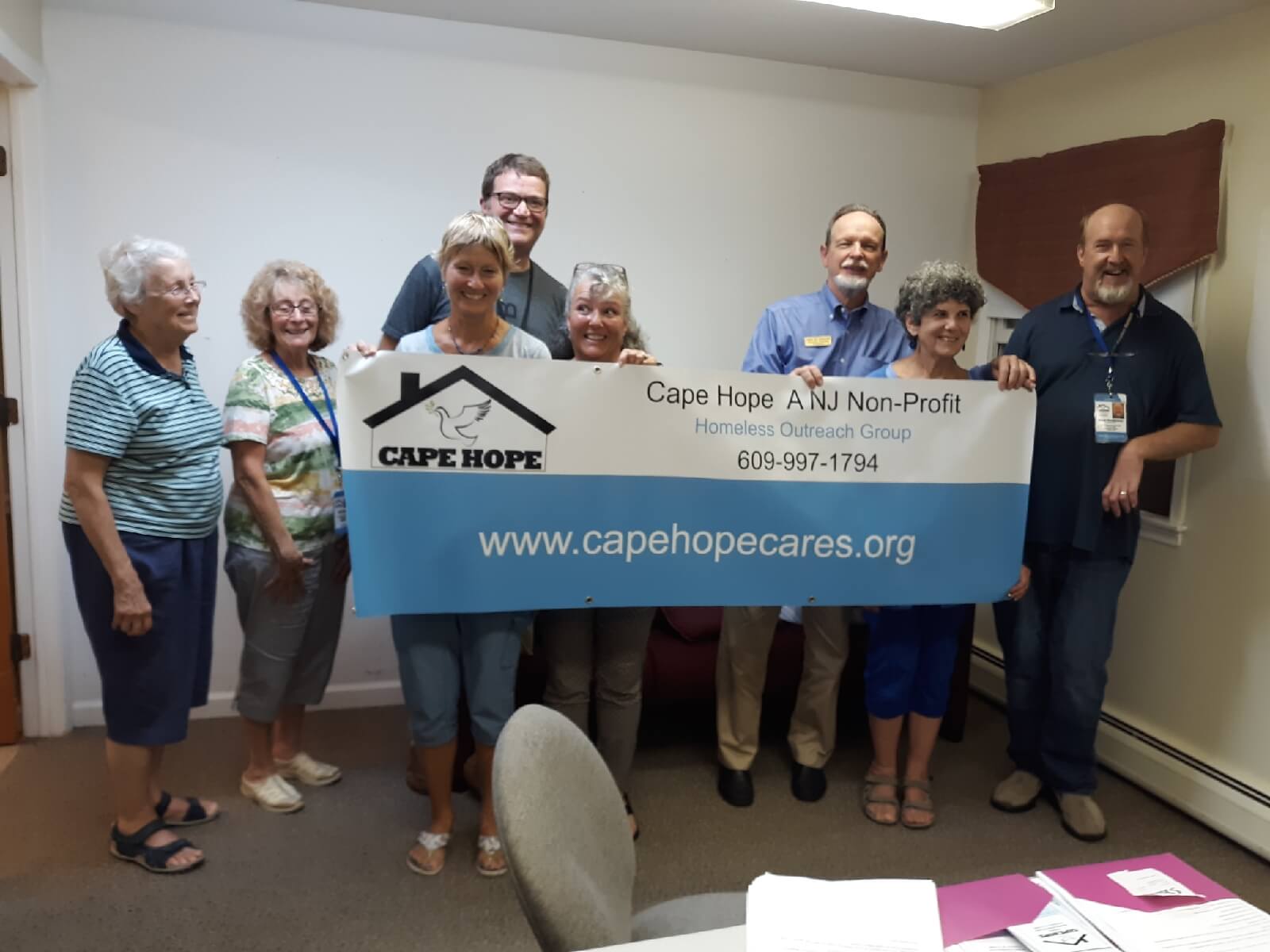 Avalon Manor Improvement Assoc. Donates Funds to Cape Hope Homeless Outreach Group from Proceeds of the Second Annual “Pancake Breakfast for Hope”