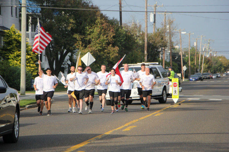 Run for the Fallen in Ocean City during 2017 event.