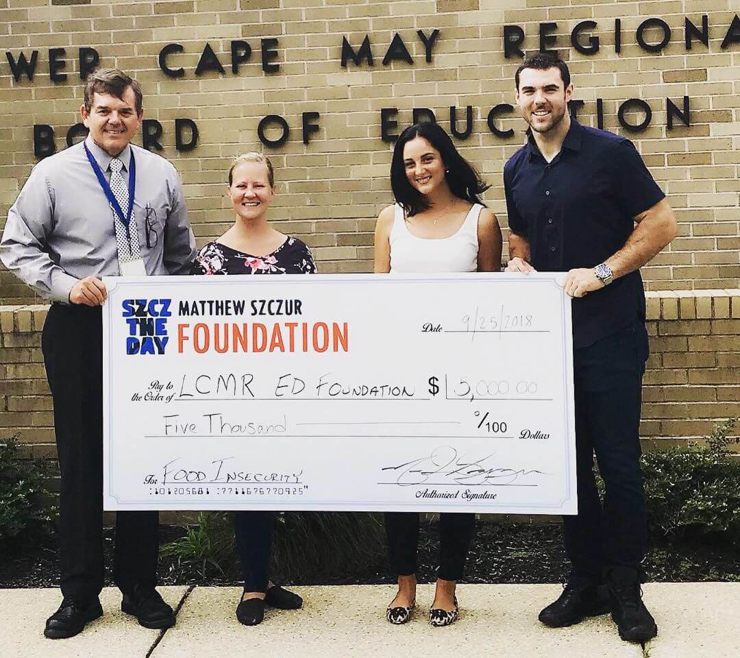 Lower Township Education Fund Receives Support from Matt Szczur Foundation