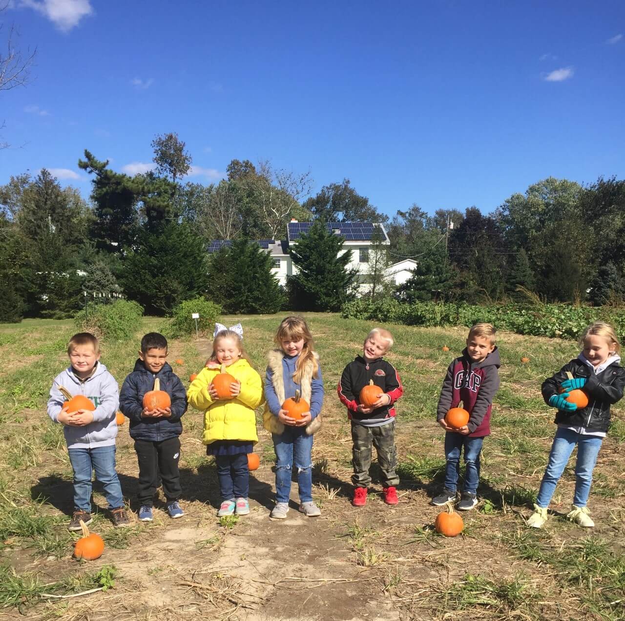 Margaret Mace Kindergarten Class Enjoys a Trip to Secluded Acres Farm