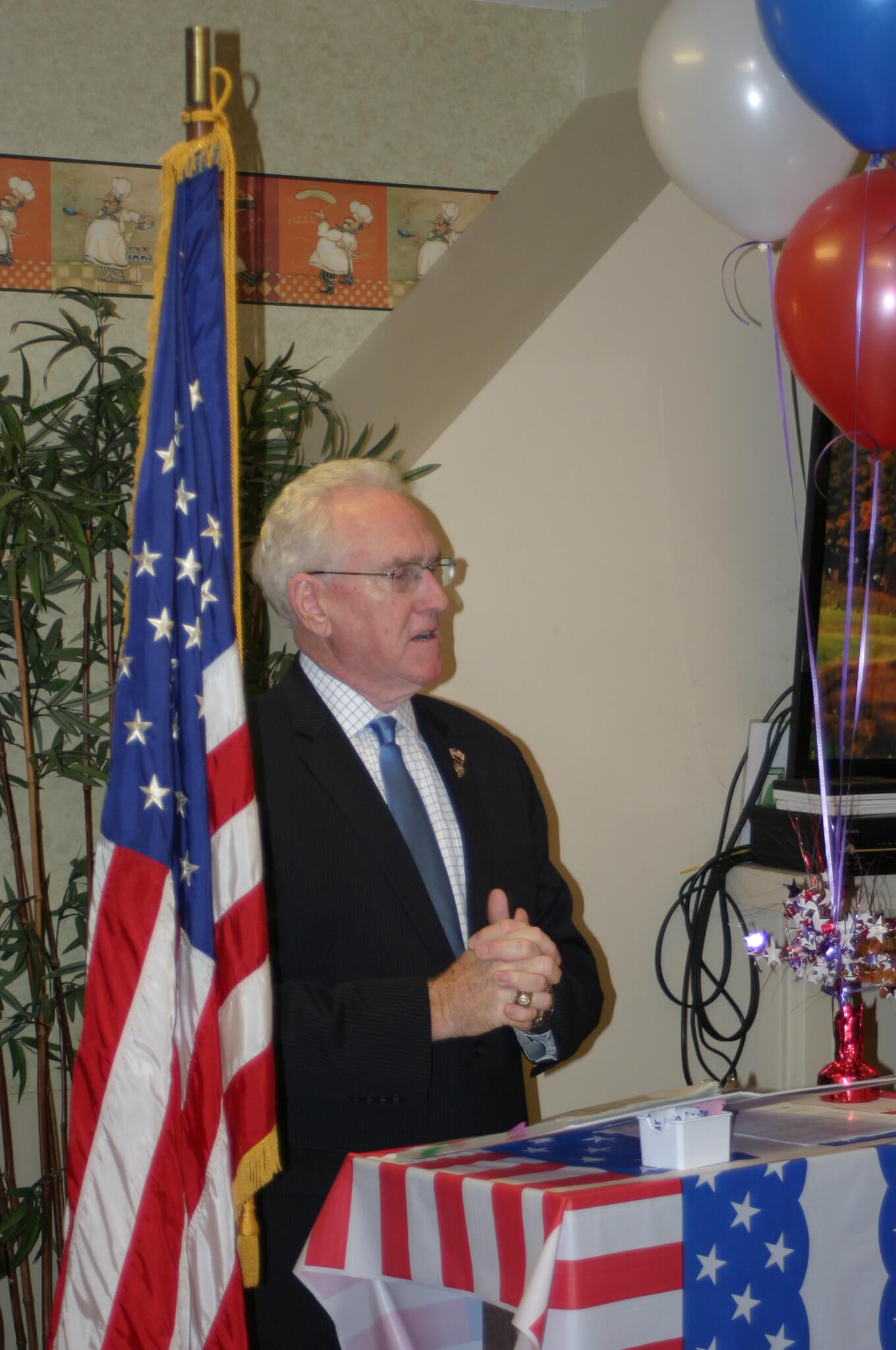 Keynote speaker Freeholder Jeffrey Pierson