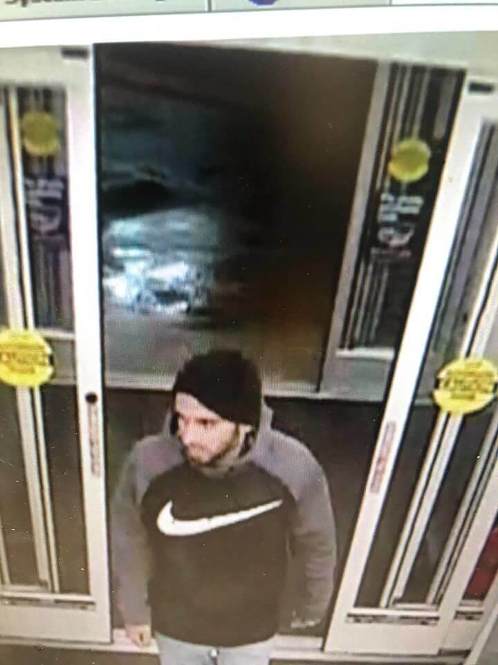 One of two suspects sought by State Police in connection with a shoplifting incident at the Marmora CVS.