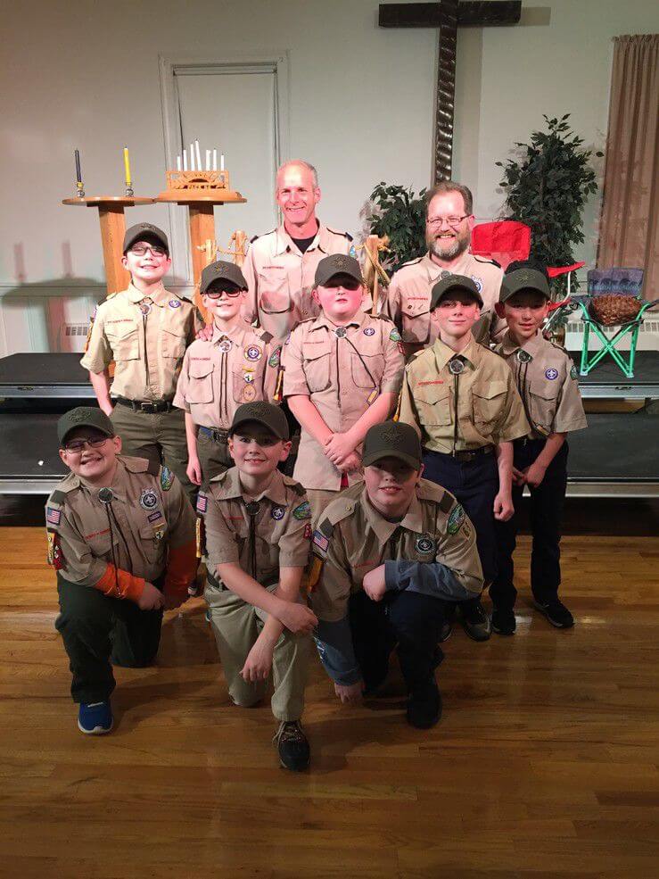 Cub Scouts Mason Maund