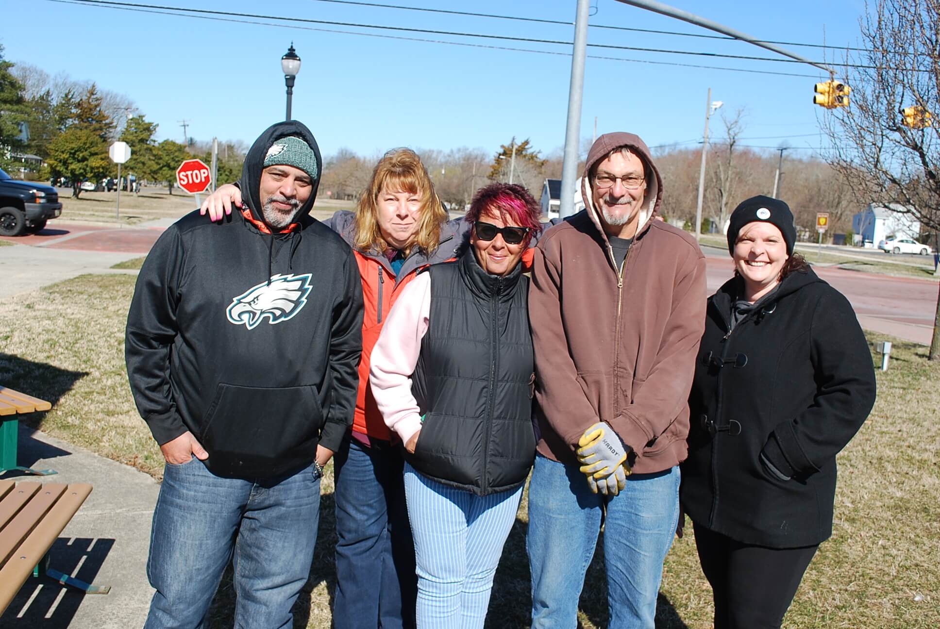 Woodbine Green Team members Hector Cruz