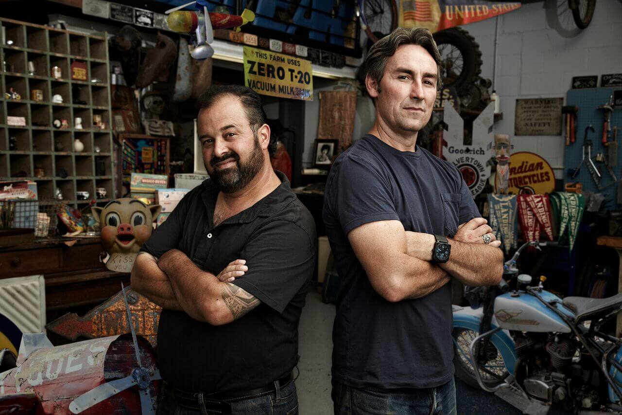 "American Pickers" stars Mike and Frank will be returning to New Jersey in May seeking "stuff" to pick.