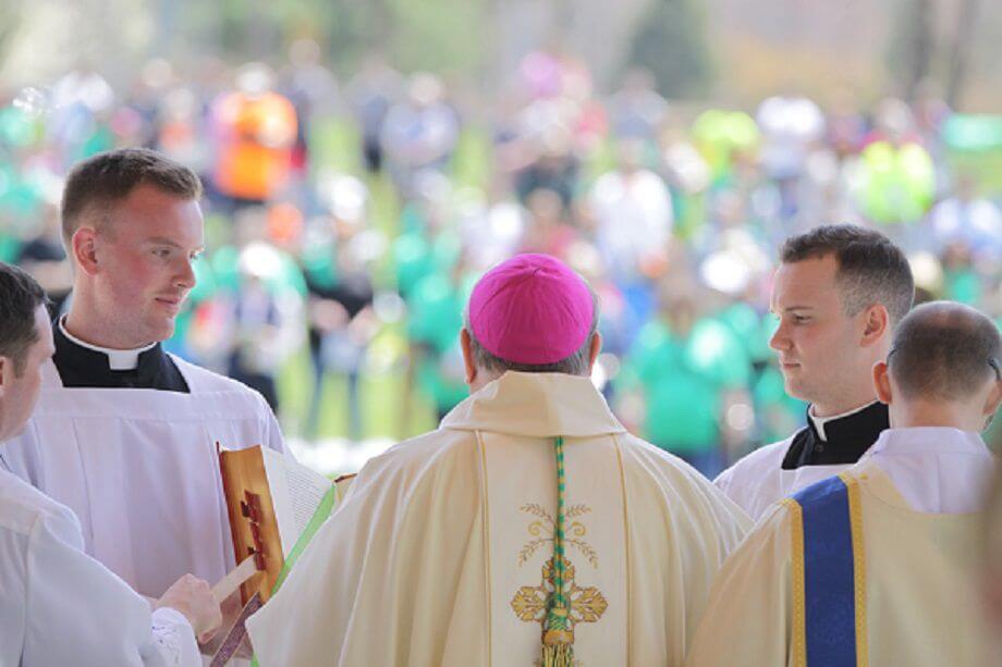 Bishop Dennis Sullivan will celebrate an outdoor Mass March 31 in Sewell.