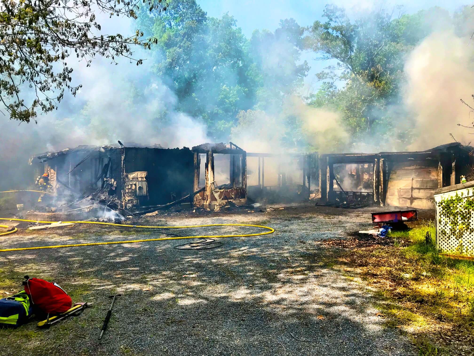 Volunteers Battle Multi-Alarm Fire in South Dennis