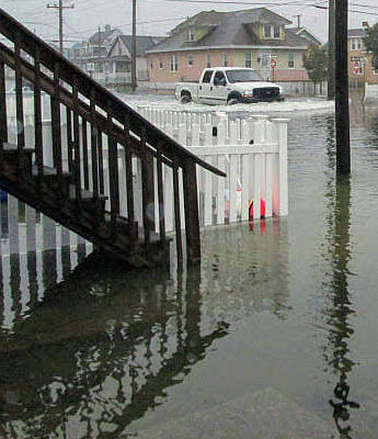 Flooding in Wildwood.