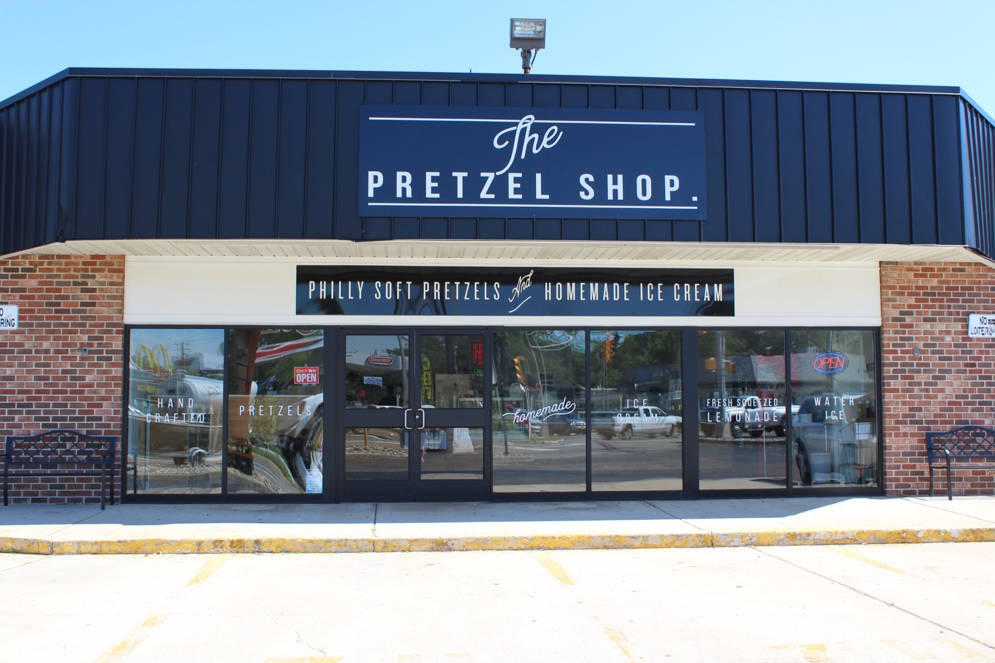 The Pretzel Shop is located at 301 Rt. 9 N