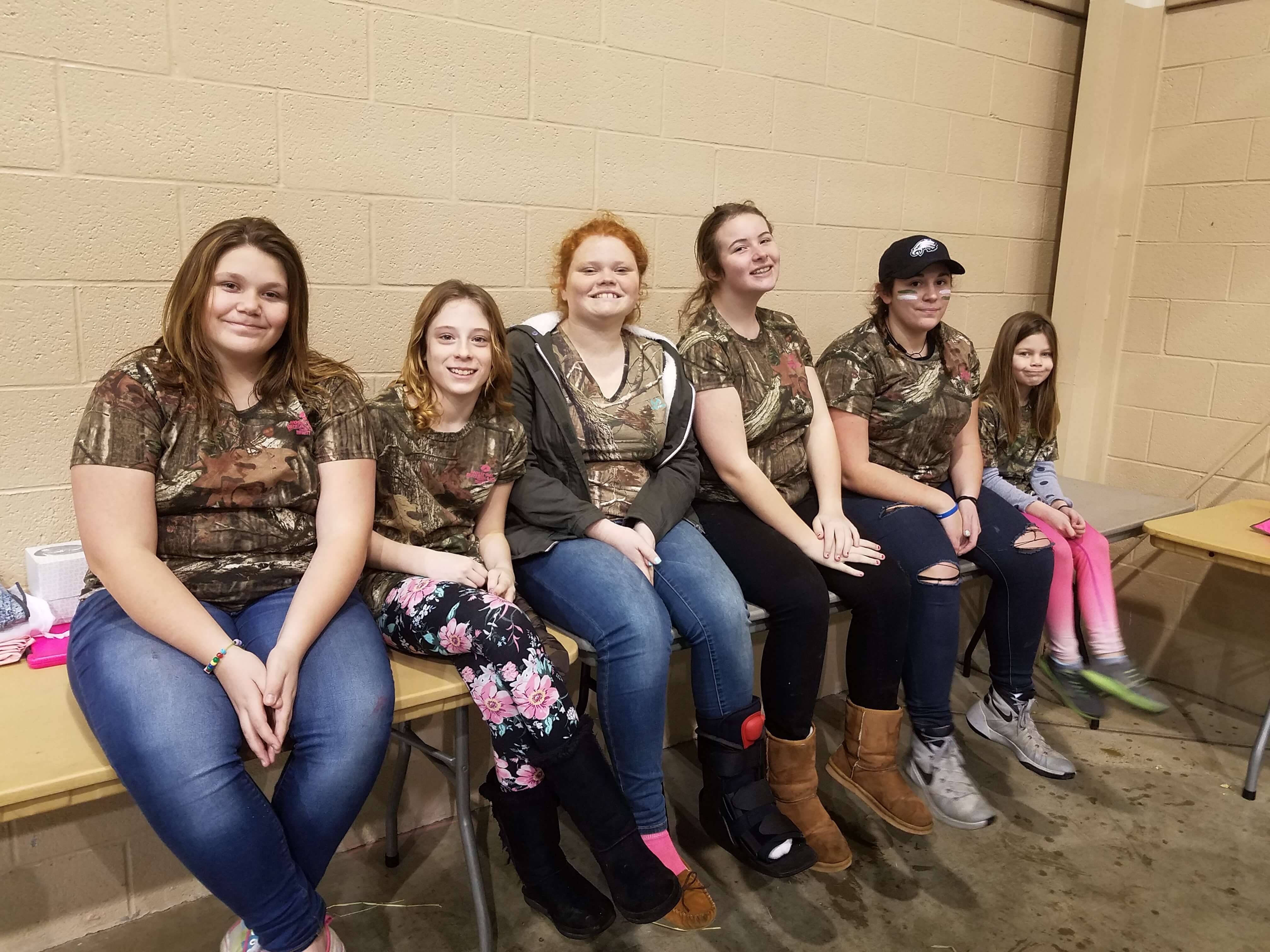 The Pitchforks and Buckets 4-H Livestock club.