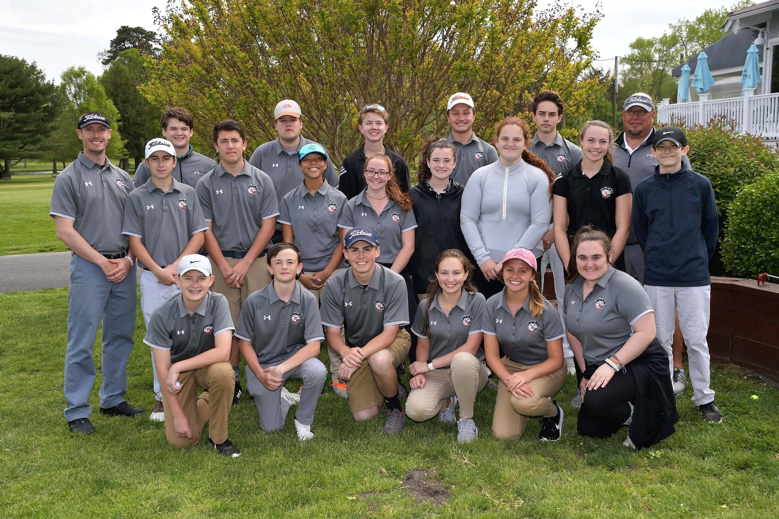 The 2019 Middle Township golf team.