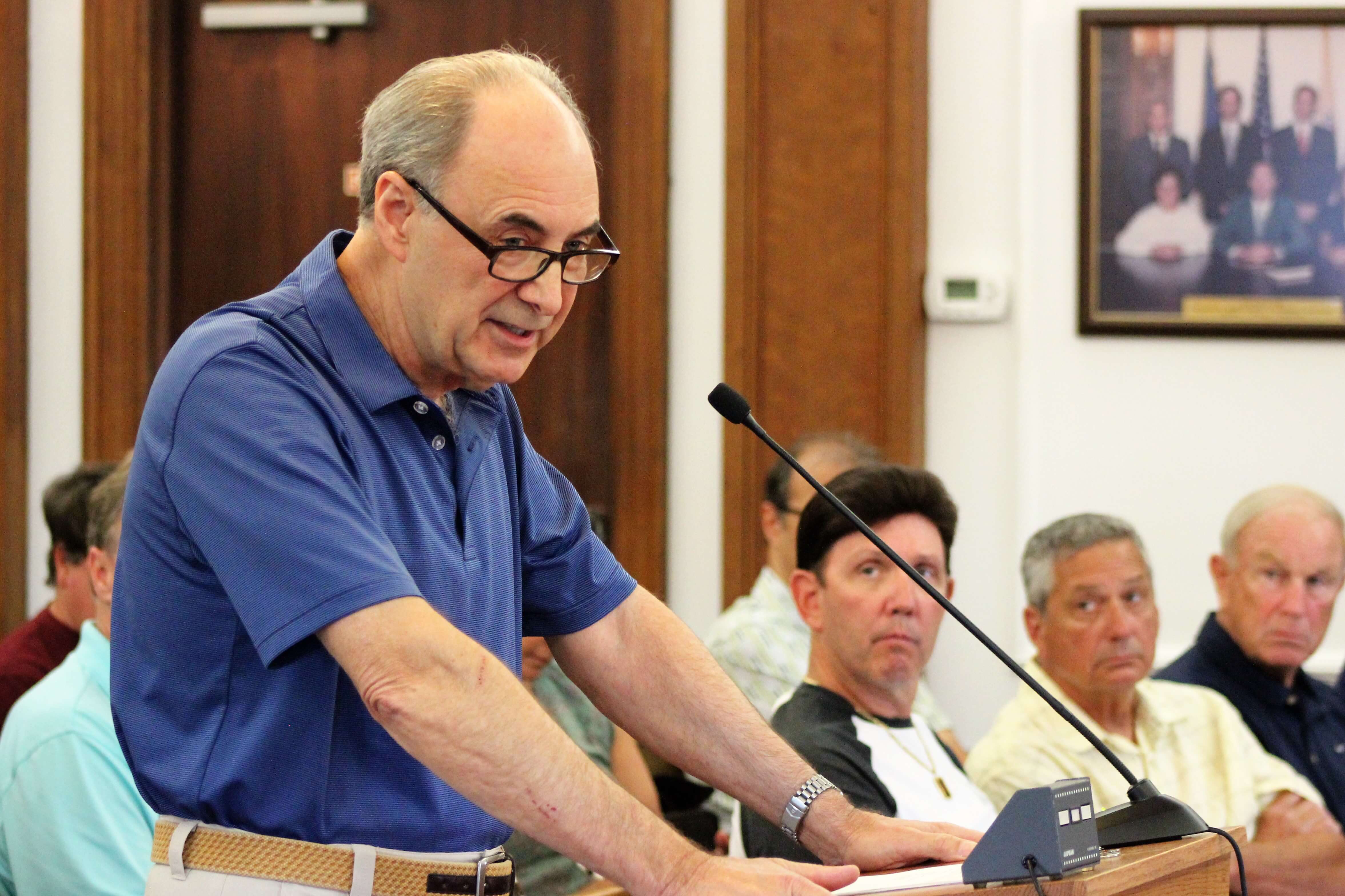 John Albert calls on Ocean City Council to make safety improvements at Eighth Street and Bay Avenue