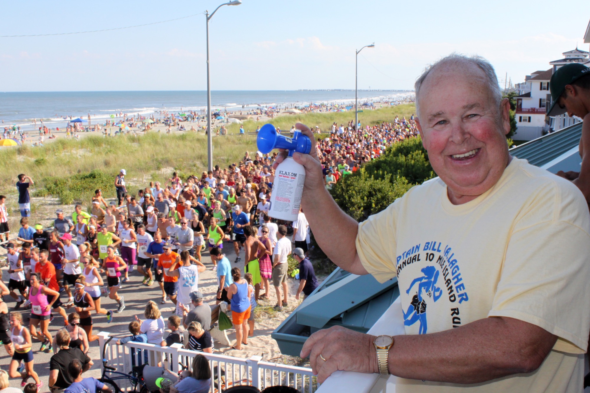 The Sea Isle City Beach Patrol’s annual 10-Mile Island Run is named in honor of former Beach Patrol Capt. Bill Gallagher