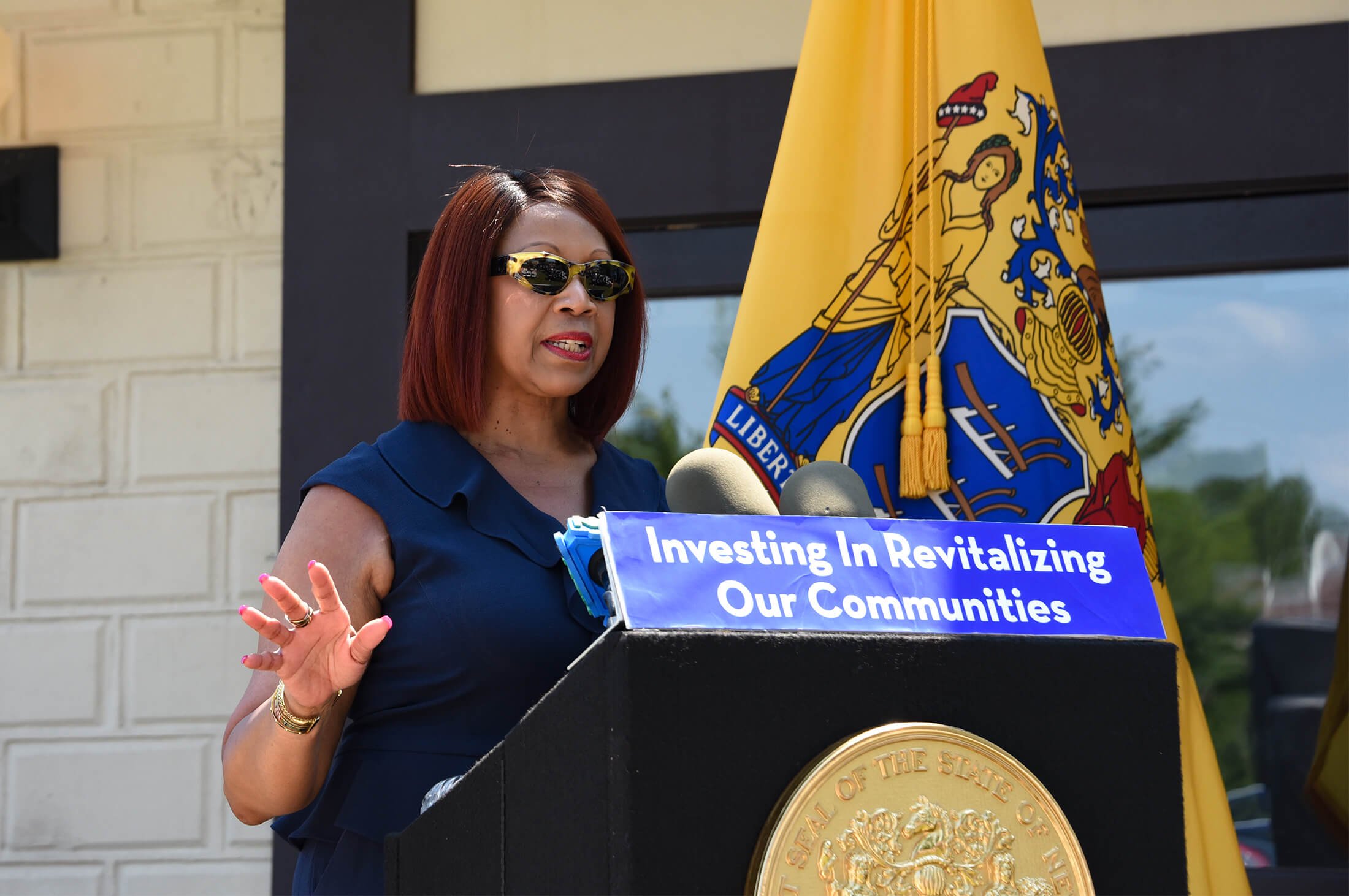 Acting Gov. Oliver announces the Main Street New Jersey and Neighborhood Preservation Programs 2019 Grant Recipients July 29.