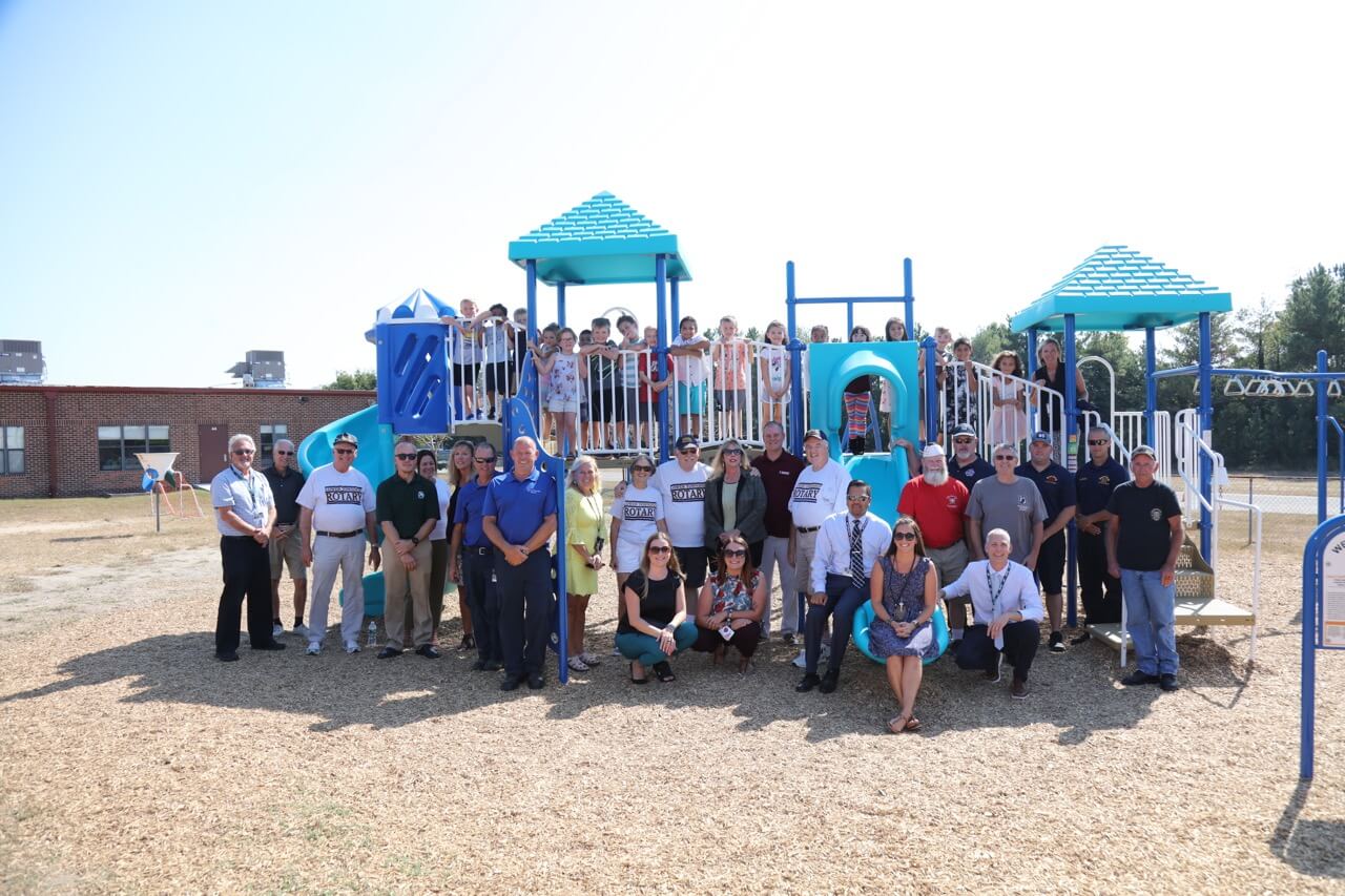 Local School Dedicates New Playground